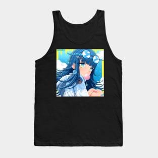 shark girl Tank Top